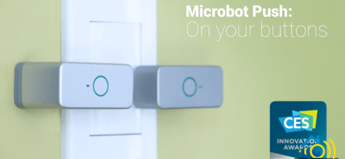 Microbot Push remporte un #CES2016 Innovation Awards