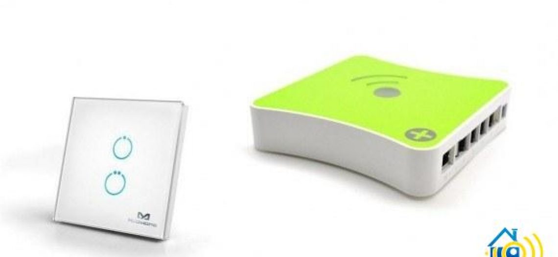 Guide d’utilisation de l’interrupteur tactile Z-Wave MCOHOME 2 charges avec la box domotique Eedomus