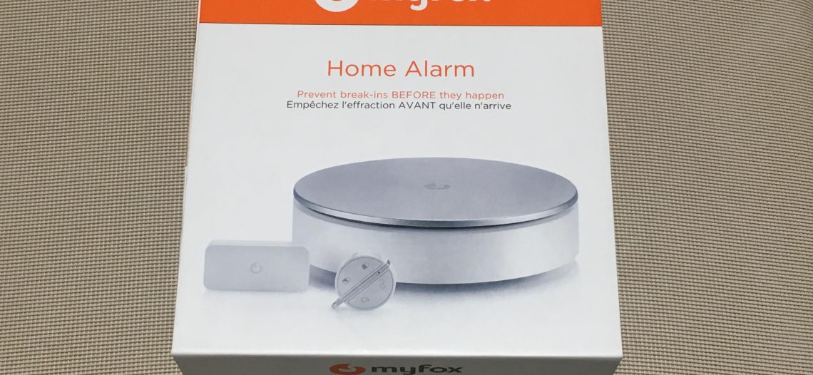 Découverte du pack Home Alarm de chez Myfox