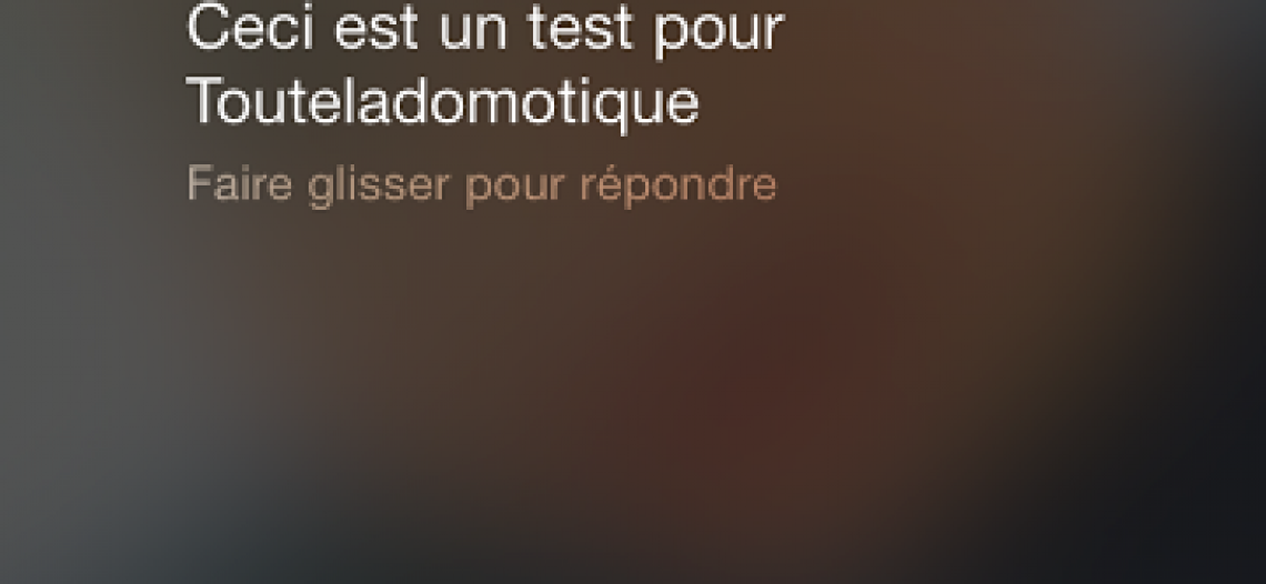 A relire : Notification SMS avec Free avec la Eedomus