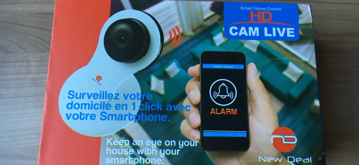 Présentation et test de la caméra HD de chez New Deal