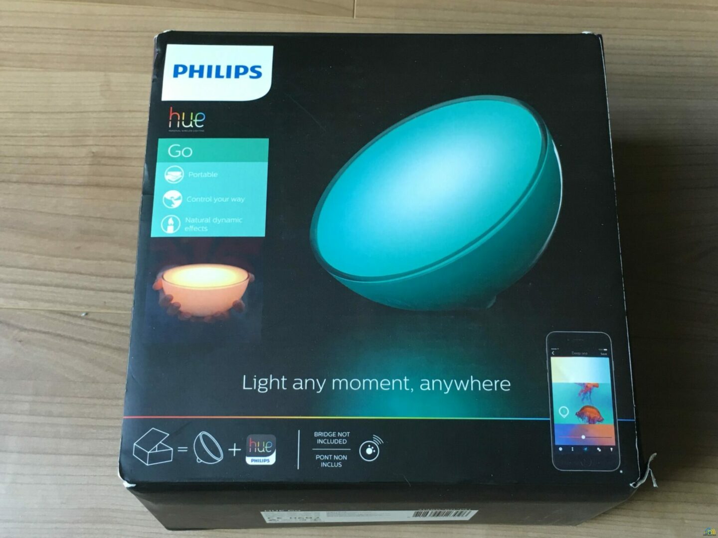 Test de la lampe Philips Hue Go