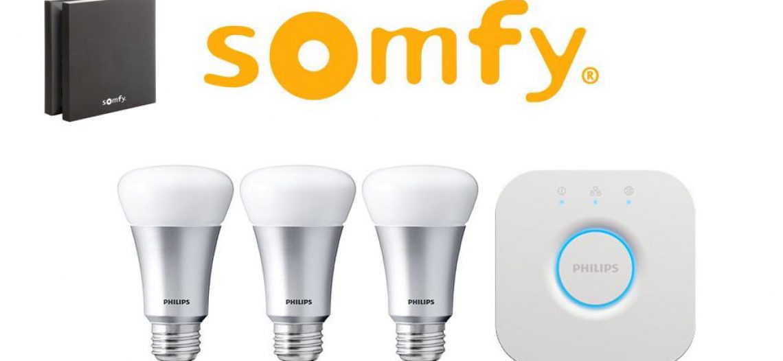 Ajouter des lampes Philips Hue à votre Somfy Box