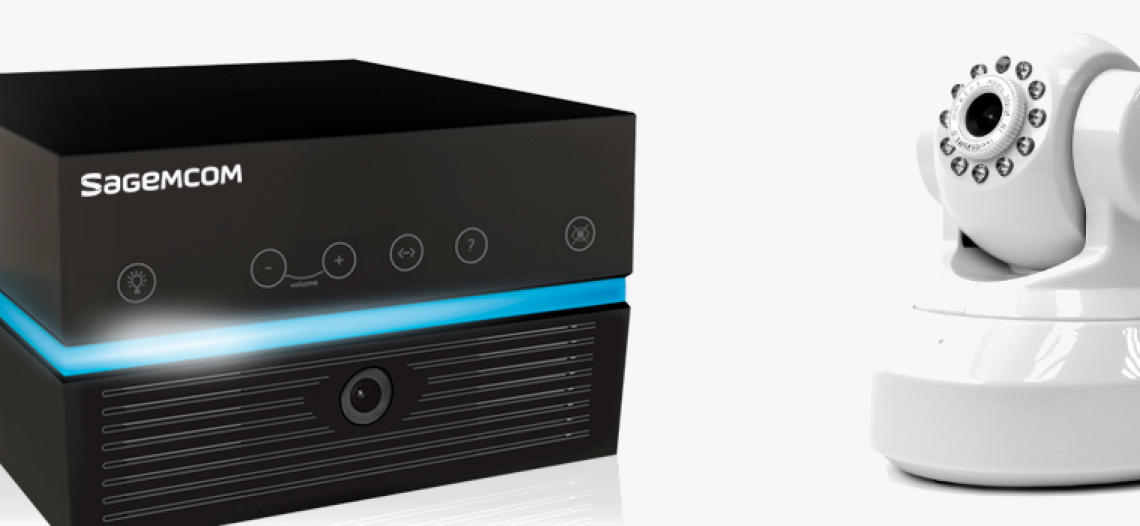 La Caméra Wifi rotative InTow de Sagecom