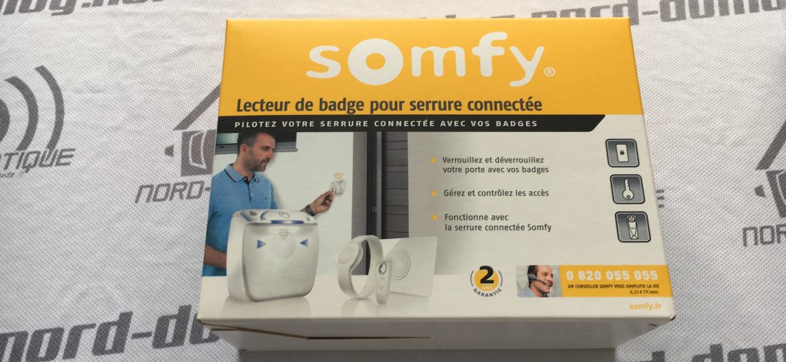 Lecteur de badge Somfy pour la serrure connectée<span class="wtr-time-wrap block after-title"><span class="wtr-time-number">4</span> min de lecture pour cet article.</span>