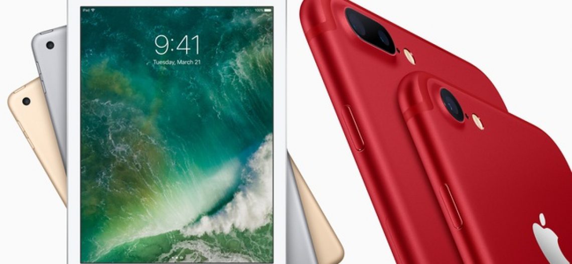 Notre Veille : Un nouvel iPad à 409 euros et un iPhone 7 rouge, les annonces surprises d’Apple<span class="wtr-time-wrap after-title"><span class="wtr-time-number">1</span> min de lecture pour cet article.</span>