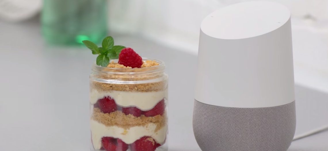 Notre Veille : Google Home va grandement simplifier la cuisine !