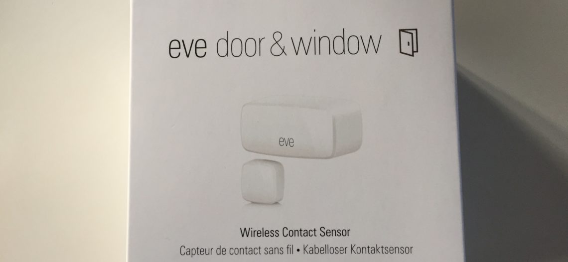 Eve Door : capteur de contact compatible homekit