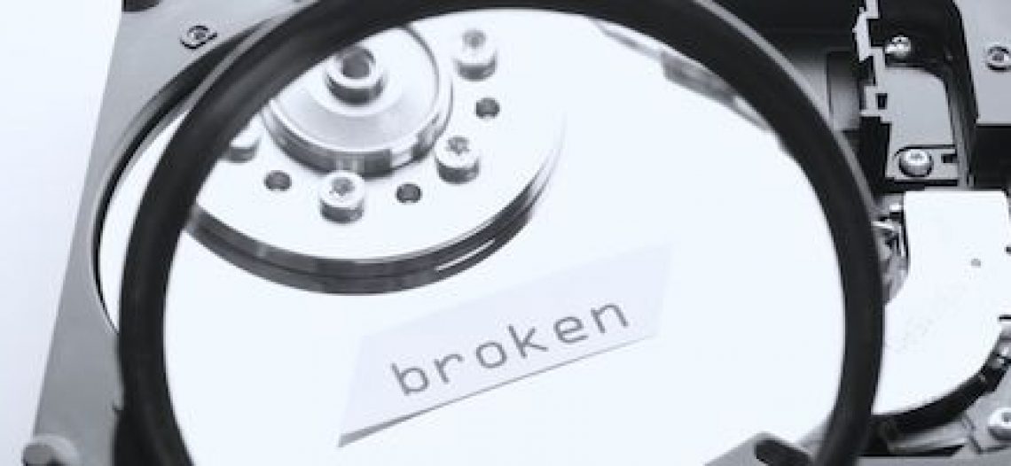 Notre Veille : Que faire avec un disque dur cassé ?