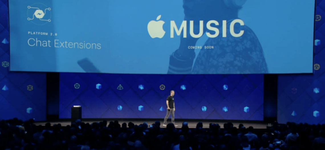 Notre Veille : Spotify et Apple Music disponibles dans Facebook Messenger, pour quoi faire ?