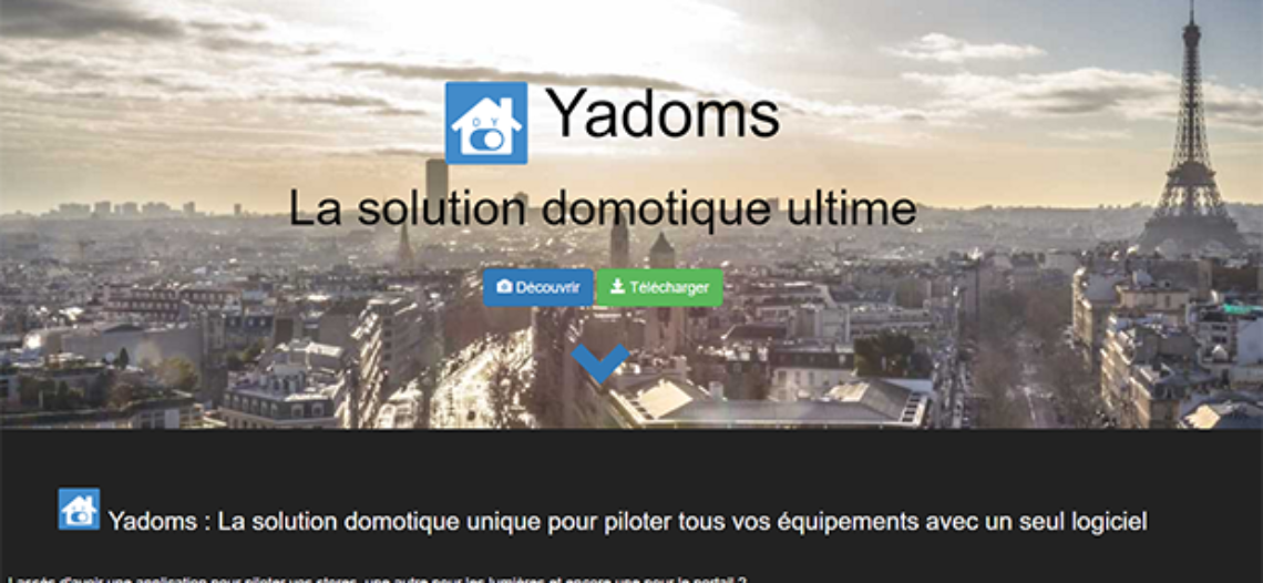 Notre Veille : Découverte de Yadoms, la solution domotique open source