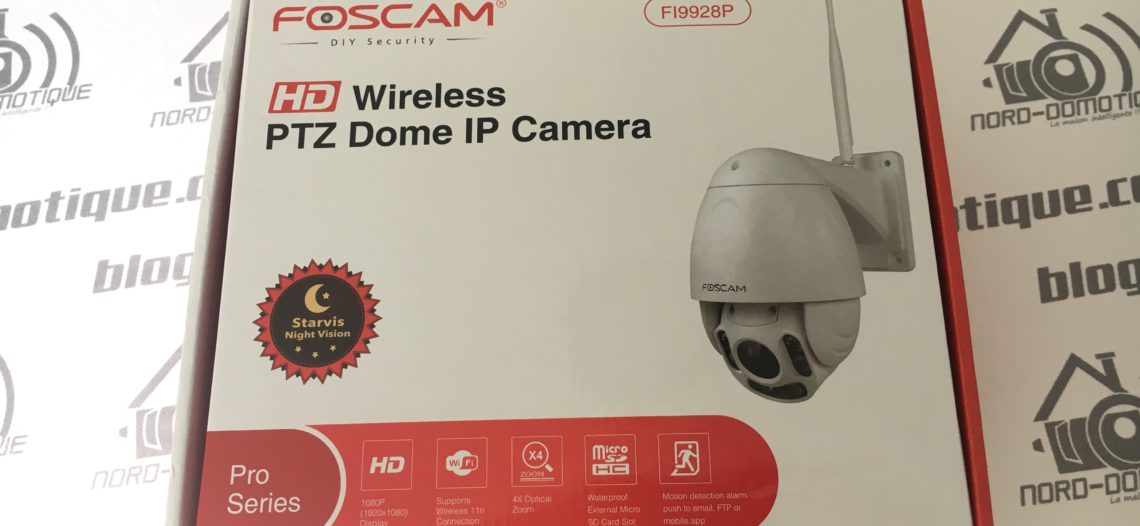 Test de la caméra IP Exterieur Foscam FI9928P