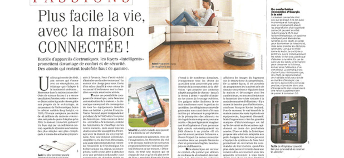 Notre Veille : Article de l’Express sur la maison connectée