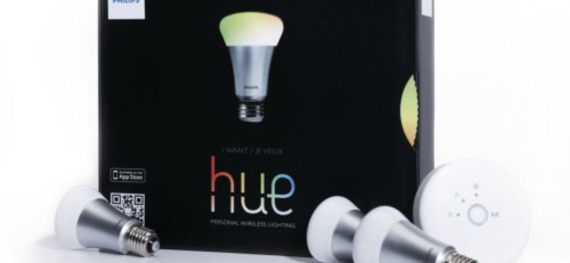 [Bon Plan Philips HUE Philips Kit de démarrage 3 ampoules Hue White and Color E27 + pont de connexion Hue 1ère génération