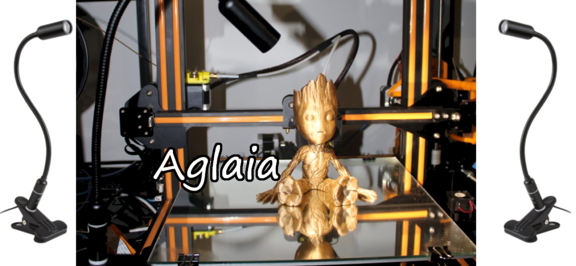 Notre Veille : Clip LED Desk Lamp idéale imprimante 3D – Déballage Test Avis