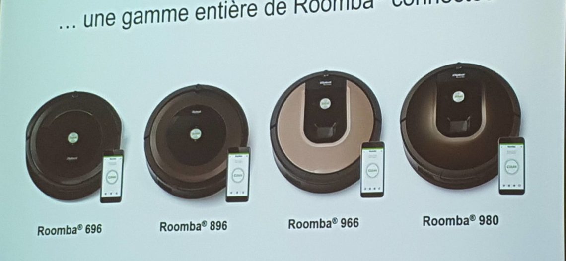 Notre Veille : iRobot: toute la gamme de robots aspirateurs devient connectée