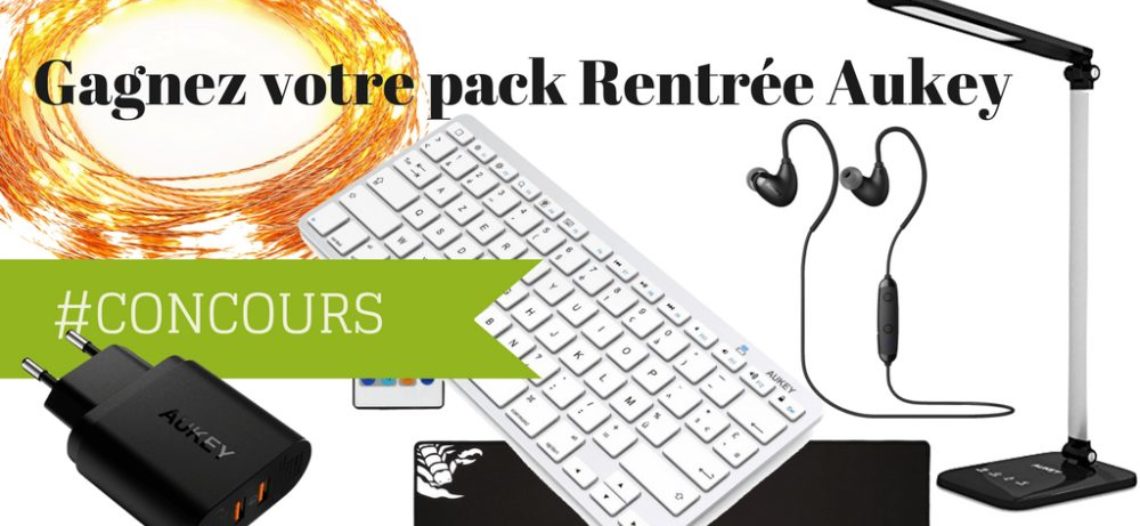 Notre Veille : #CONCOURS: Gagnez 3 packs d’accessoires rentrée avec Aukey !<span class="wtr-time-wrap after-title"><span class="wtr-time-number">1</span> min de lecture pour cet article.</span>
