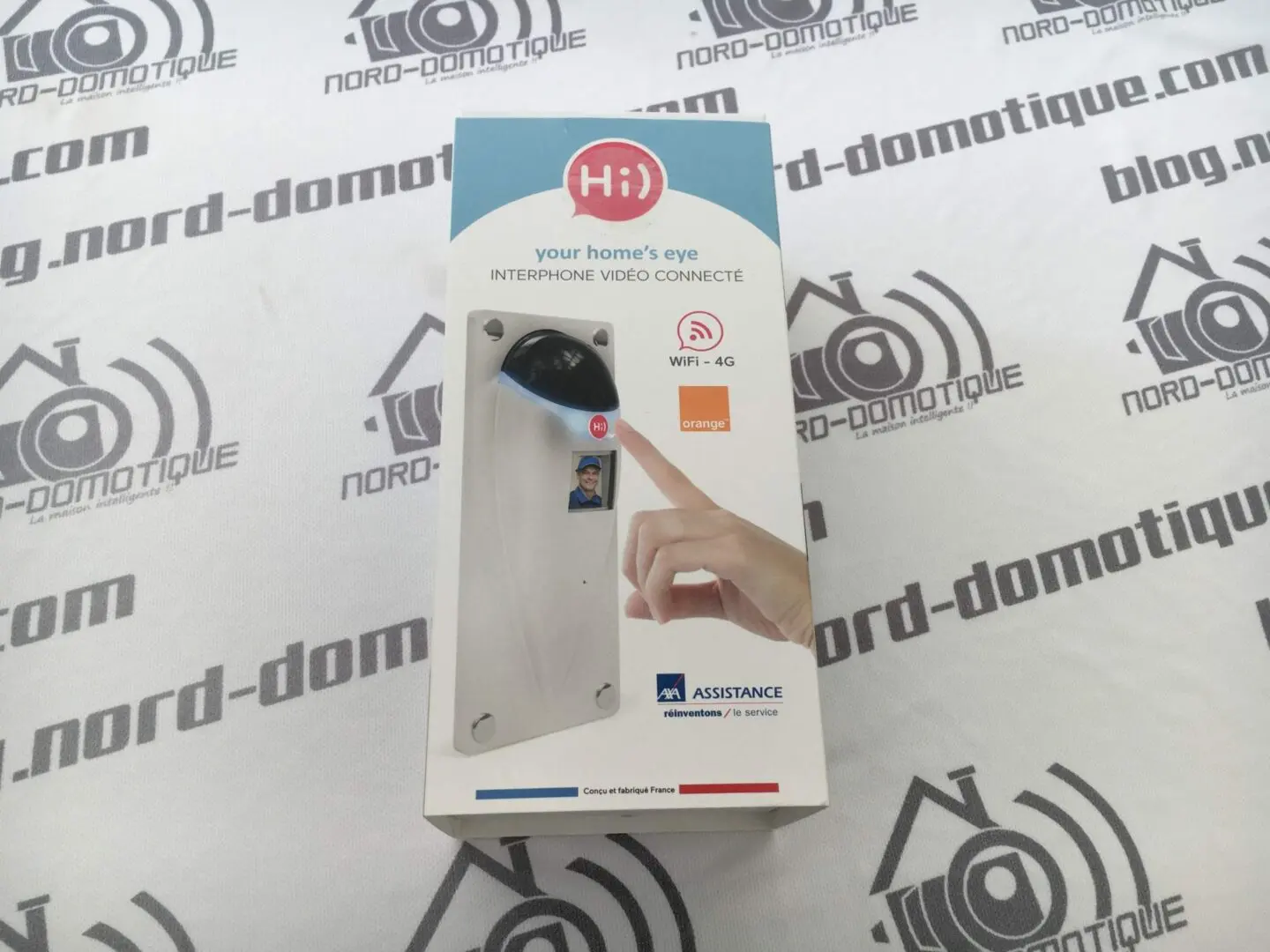Interphone vidéo connecté HI) Pro Fenotek - 3 en 1 - Caméra HD