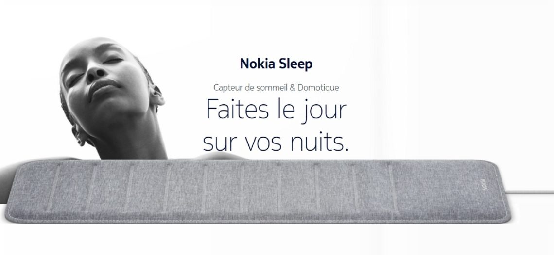 Notre Veille : Nokia Sleep, le tracker de sommeil qui souhaite améliorer vos nuits<span class="wtr-time-wrap block after-title"><span class="wtr-time-number">1</span> min de lecture pour cet article.</span>